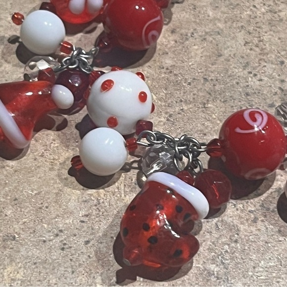 Faux, Costume, Estate Jewelry, Christmas Bracelet - Picture 5 of 6